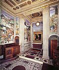 Benozzo Di Lese Di Sandro Gozzoli Famous Paintings - View of the Chapel